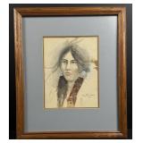 Tony Sandoval Montana Indian Painting