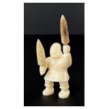 Isaac Koyuk Alaskan Inuit Eskimo Ivory Carving