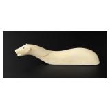 Andy Mamgark Alaskan Inuit Eskimo Ivory Carving