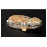 Russian Inuit Carved Mammoth Ivory Seal