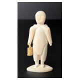 Agnes Nulluq Alaskan Inuit Eskimo Ivory Carving