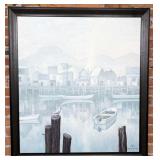 Emil Bisttram Lifting Fog Painting
