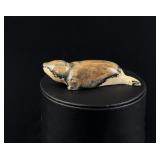 Russian Inuit Carved Mammoth Ivory Seal