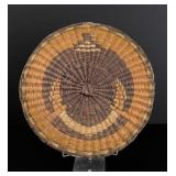 Hopi Native American Indian Basket Tray Third Mesa