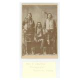 Wrenstead Idaho Nez Perce Indian Cabinet Photo