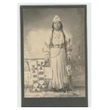 Nez Perce Indian Hide Beader Photo