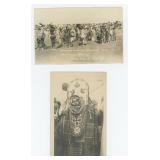Flathead Indians Montana RPPC Postcards