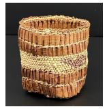 Alva Cummins Makah Native American Indian Basket