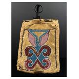 Crow Montana Native American Indian Beaded Bag