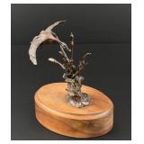 Harvey Rattey Landing Duck Bronze