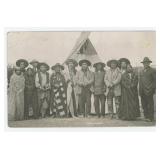 Montana Confederated Tribal Council RPPC Postcard