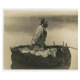 T.J. Hileman Blackfoot Indian Buffalo Boat Montana