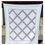 Antique Double Sided Irish Chain Quilt