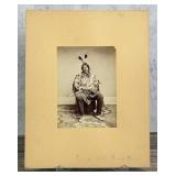 Antonio Zeno Shindler Rushing Bull Indian Photo