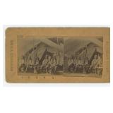 Noted Sioux Indian Chiefs Standing Rock Stereoview