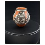 Acoma New Mexico Olla Polychrome Jar