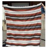 Southwest Pattern Mexican Woven Rug Blanket