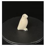 Alaskan Inuit Eskimo Carved Ivory Puffin