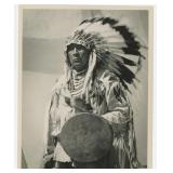 Titter Eagle Calf Blackfoot Indian Montana Photo
