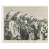 Herber Titter Montana Indian Chiefs Photo