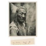Titter Bird Rattler Blackfoot Indian Montana Photo