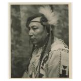 Titter Oscar Boy Blackfoot Indian Montana Photo