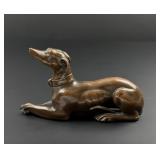 Jennings Brothers Whippet Greyhound Paperweight