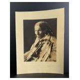 White Wolf Glacier Park Montana Indian Photo