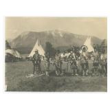 Carl Moon Flathead Indians Montana Photo