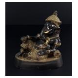 Lek Namphi Ganesha Bronze Statue