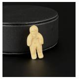 Madeleine Isserkut Kringayak Inuit Carved Mother