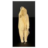 James Jaypoody Alaskan Inuit Eskimo Carved Man