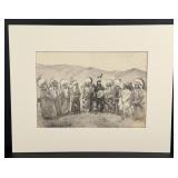 Montana Blackfoot Indian Chiefs Photo
