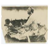 T.J. Hileman Blackfoot Indian Buffalo Boat Montana