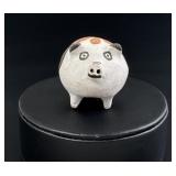 Leno Acoma Polychrome Pottery Pig