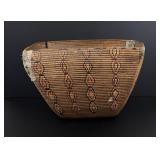 Salish Fraser River Native American Indian Basket