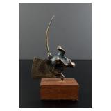 Mid Century Brutalist Bronze