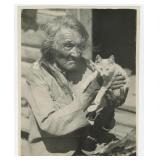 Many Tail Feathers Montana Indian Photo
