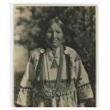 Long Time Pipe Woman Blackfoot Indian Photo