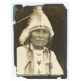 Chief Hector Crawler Blackfoot Indian Photo