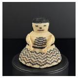 Papago Miniature Horsehair Basket Doll