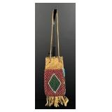 Apache Native American Indian Beaded Bag