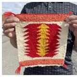 Navajo Indian Gallup Sampler Throw Rug