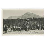 Glacier Park Blackfoot Indian Montana Photo