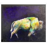 Kelvin Bowers Buffalo Painting