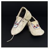 Blackfoot Native American Indian Beaded Moccasins