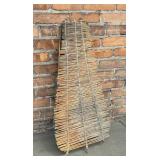 Ancient Pre Contact Plains Indian Tipi Backrest