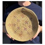 Alaskan Inuit Eskimo Yupik Basket Tray