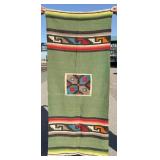 Mexican Wool Serape Saltillo Blanket