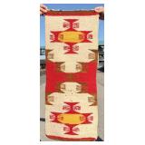 Navajo Indian Saddle Blanket Gallup Throw Rug
